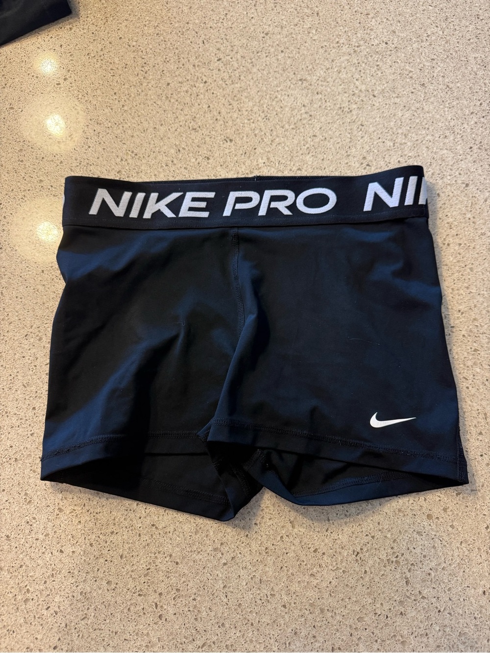 Nike Pro Black Athletic Compression Shorts Women's
Size medium